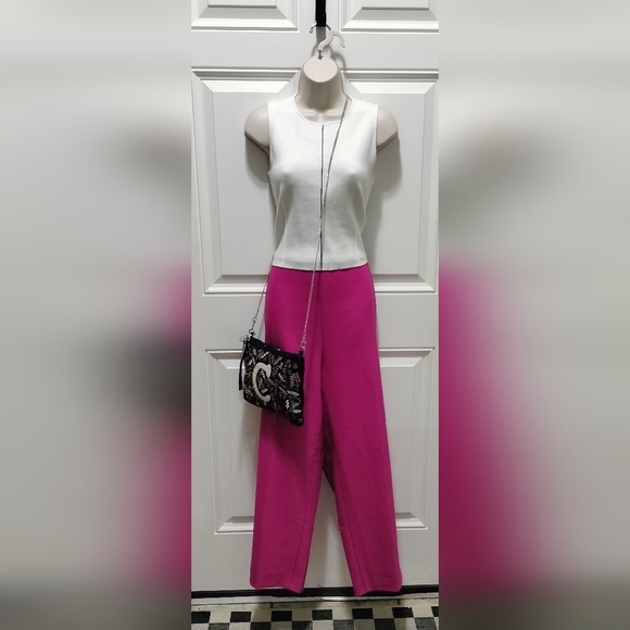 Bend Over Pants - Bend Over Size 20 Vibrant Fuchsia Cropped Pants